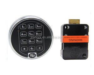 <span class=keywords><strong>Serrure</strong></span> électronique à clavier sans clé motorisée fiable SG6123/6124 pour coffre-fort/ caveau/ banque - Product Image 1