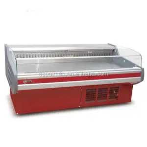 Air Cooling Supermarket Refrigerated Display Meat Counter