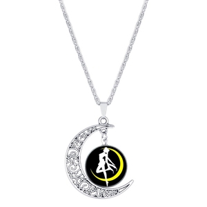 FT-09 un collar piezas Luna Sailor Moon promoción COLLAR COLGANTE - Product Image 6