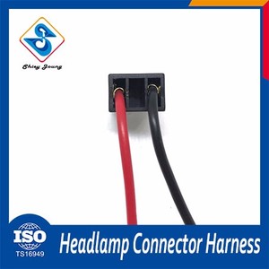 Bueno Odm Oem sostenedor de bulbo 2 pines macho cable conector hembra arnés de cableado del automóvil - Product Image 2