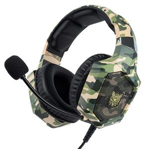 <span class=keywords><strong>ONIKUMA</strong></span> Auriculares Gaming Stereo <span class=keywords><strong>K8</strong></span> Auriculares de Diadema con microfono con 3.5 mm Jack Luz LED para PC Camuflaje Nintendo - Product Image 1