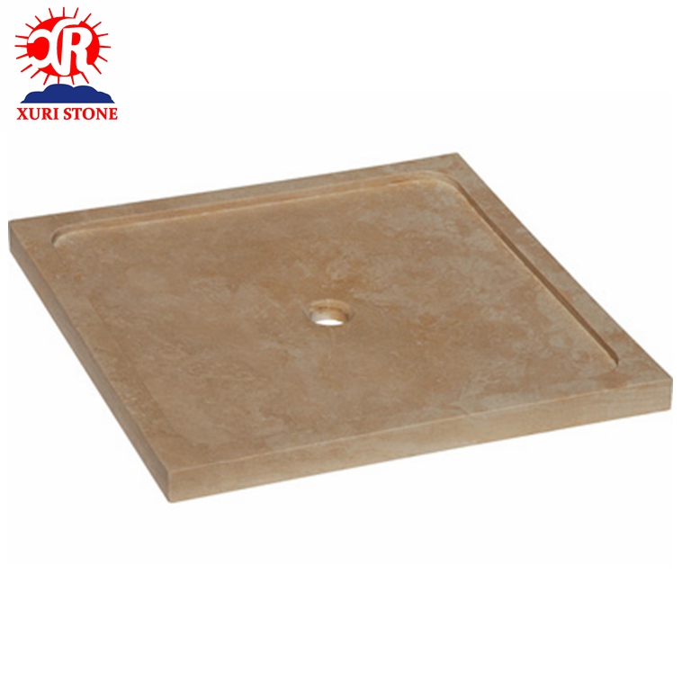Поднос для душа из натурального камня 90x90