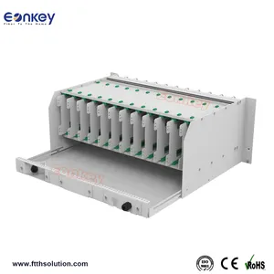 Eonkey High density smart fiber optic Rack mount 144core patch panel ODF