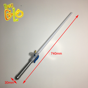 Çocuklar oyuncak Led ışık up <span class=keywords><strong>Unicorn</strong></span> kılıç parti malzemeleri kızdırma - Product Image 6