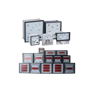 Wenzhou medidor de panel analógico volt amp watt, medidor de corriente, medidor de amperios
