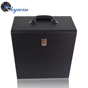 Portable <span class=keywords><strong>disque</strong></span> vinyle boîte de rangement cas pour les vinyles album collections - Product Image 5