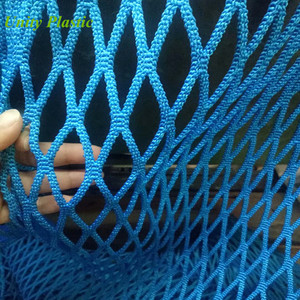 Red de cuerda de carga para patio de recreo azul de alta resistencia, Red de carga para patio de recreo al aire libre escalada