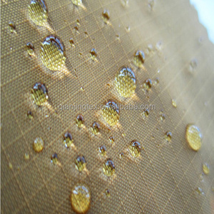 Fábrica de preço barato 70D PA coted ripstop tecido de nylon à prova d' água