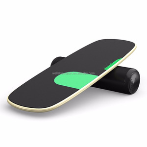Planche <span class=keywords><strong>d</strong></span>'<span class=keywords><strong>équilibre</strong></span> avancée en bois Wellshow Sport Exercise avec <span class=keywords><strong>rouleau</strong></span> pour améliorer l'<span class=keywords><strong>équilibre</strong></span> et les capacités motrices - Product Image 1