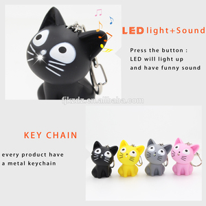 Llavero LED de Gato con Sonido, Llavero de Gato de Simons - Product Image 6