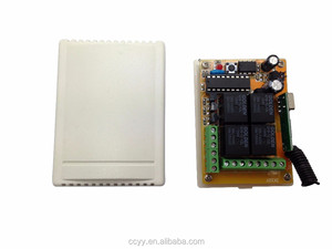 Con lăn Màn Trập Từ Xa Cửa Receiver + Máy Phát Không Dây YET-404PC + YET042-V2.0 - Product Image 2