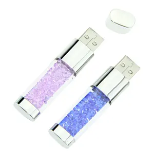 Jewel Usb Memory Stick/Groothandel Diamant Gift Usb Flash Drive H