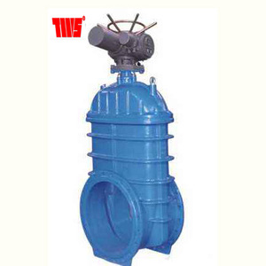 Запорный клапан DN800 PN16 Электрический привод F4 стандартный ковкий чугун - Product Image 1