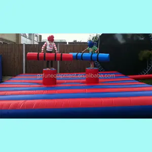 16 x 16ft adult gladiator duel Bouncy Castle and soft play inflatable joust gladiator arena