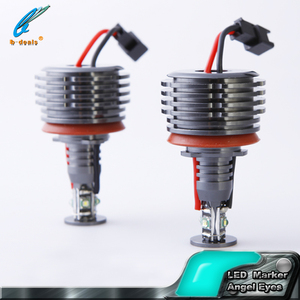 Bdeals 20W Led Đèn Pha cho BMW E60 e87 E82 e89 E92 E70 e71h8 Led mắt thiên thần đánh dấu Vòng Hào Quang - Product Image 2