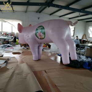 Costume gonflable pour adulte, de peppa <span class=keywords><strong>pig</strong></span>, mascotte d'animaux, pour décoration de fête - Product Image 3