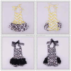 Venta caliente nuevo estilo sin mangas bellyband ropa de los bebés encantadores niños del mameluco del verano - Product Image 3