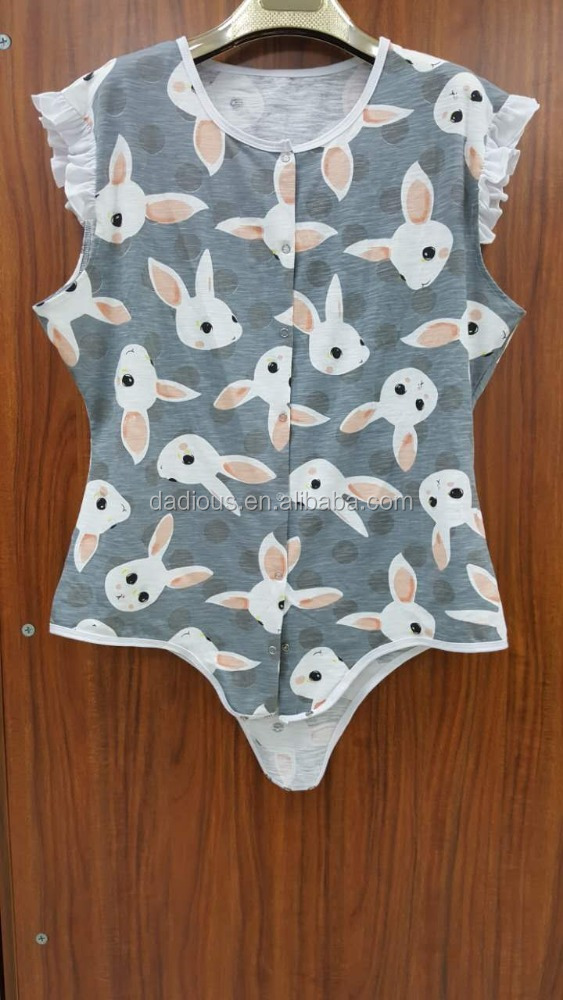 Летние Женщины ЭРОГЕННЫХ One Piece спальные одежда ПОЛЗУНКИ