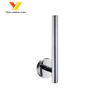 Secador de pelo de latón montado en la pared de estilo moderno, estante de pared de baño duradero, soporte para secador de pelo - Product Image 5