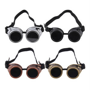 Kính Steampunk 2022 Kính Mắt Cổ Điển Retro Hàn Kính Râm Punk Gothic 2018 Thời Trang Retro Steam Punk Kính Râm - Product Image 6