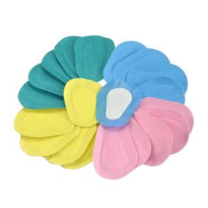 شحن مجاني 60 قطعة/3 صناديق الملونة تنفس لصقة عين الإسعافات الأولية الطبية العقيمة سادة العين ضمادات لاصقة - Product Image 4