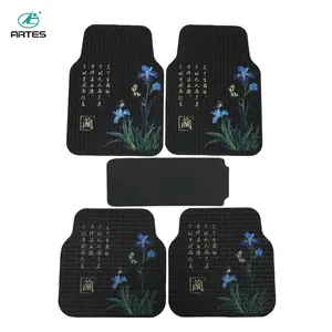 Waterproof Non Slip Protective Mats Floor Foot Pad Right Hand Drive Car Mats Rubber Foot 3D for Car Floor Mat