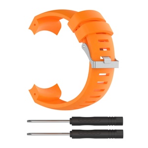 Ivanaze-<span class=keywords><strong>Correa</strong></span> de silicona <span class=keywords><strong>para</strong></span> <span class=keywords><strong>reloj</strong></span>, <span class=keywords><strong>correa</strong></span> de repuesto <span class=keywords><strong>para</strong></span> <span class=keywords><strong>Suunto</strong></span> <span class=keywords><strong>Core</strong></span> Alu Black, multideporte, Gps, hebilla de acero inoxidable - Product Image 2