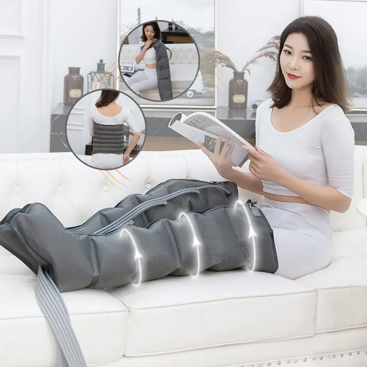Fabrika OEM hava basıncı pressoterapia masaj bacak masaj cihazı ayak ve ayak masaj aleti fiyat