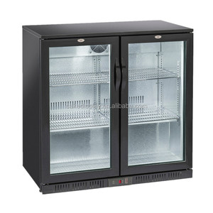 <strong>Double</strong> <strong>Doors</strong> Display Beer Cooler / Beer Bottle <strong>Refrigerator</strong> / Bar Fridge - Product Image 1