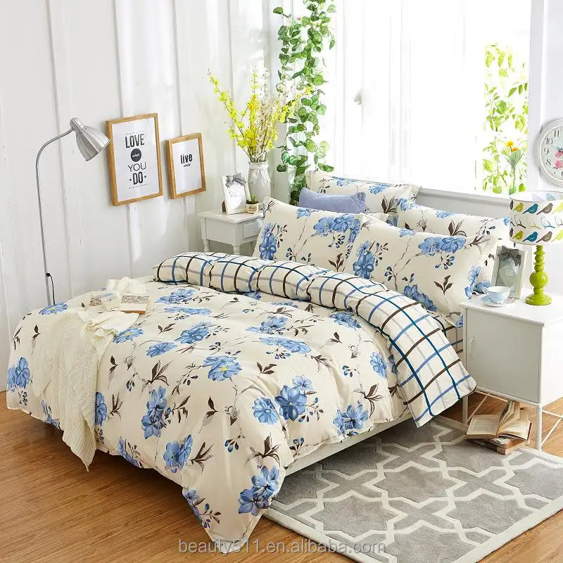 Bedding Sets Manufacture Wrinkle Free Soft Microfiber Bed Sheet Wholesale BS400