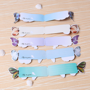 Teacher's Gift Book Butterfly Style Marker Stationery Gift Realistic Cute Kawaii Cartoon 3D <strong>Bookmark</strong> - Product Image 6