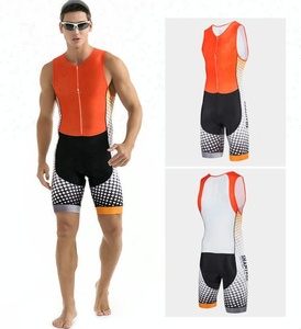 Commercio all'ingrosso Senza Maniche ODM OEM Stampa A Sublimazione Su Ordinazione Ciclismo Triathlon Suit - Product Image 4