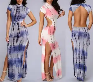 Robe longue <span class=keywords><strong>qipao</strong></span> maxi, tenue chinoise sexy, cheongsam, à la mode, nouveauté 2016 - Product Image 1