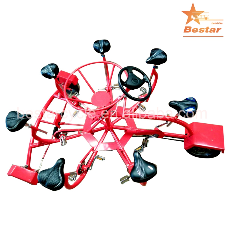 Продажа человеческой мощности, забавные велосипеды, Педальная педаль для городского парка, автобуса, конференции, велосипед, бар