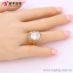 13670-Xuping บิ๊กหินเพชรนิ้วแหวนหมั้น - Product Image 3