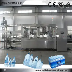 Zhangjiagang garrafa de água potável máquina de enchimento 3-in-1 monobloco