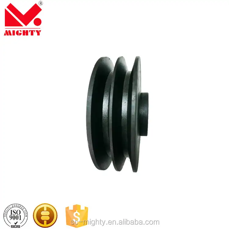 Casting v belt pulley according to drawings high quality nylon pulley wheels with bearing for doors and windows