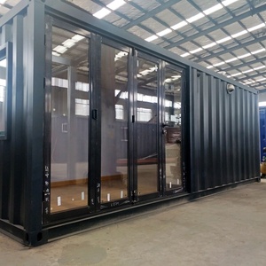 Contenedor <span class=keywords><strong>de</strong></span> cabina <span class=keywords><strong>de</strong></span> puerta plegable modular duradero para casa pequeña móvil prefabricada estándar australiano <span class=keywords><strong>de</strong></span> 20 pies para hoteles - Product Image 1