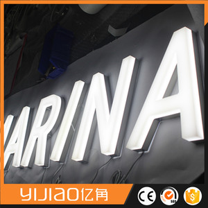 <span class=keywords><strong>rotulacion</strong></span> iluminada frontal LED segun pedido para decoracion fachada nave oficina tienda - Product Image 3