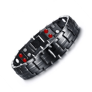 Braccialetto di germanio all'ingrosso con magnete a ioni infrarossi dalla Cina Guangzhou Factory braccialetti di moda da uomo - Product Image 3