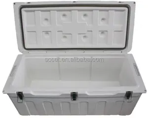 滚塑冷却器120L冰盒，冰胸露营烧烤冷盒