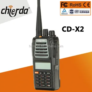 Европа рынок пк программирование 128 канала жк-экран полиция использует 5 Вт rx tx радио CD-X2