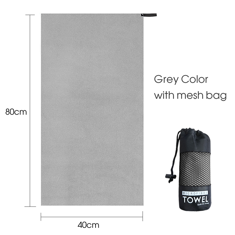 Gris con bolsa de malla