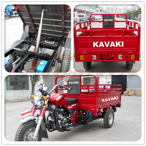 200cc volcado automático Tri carga motocicleta/Triciclo utilizado kavaki - Product Image 3