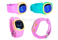 Q50 DE EMERGENCIA GPS Tracker de seguridad de los niños del teléfono celular reloj con SOS llamada de teléfono
