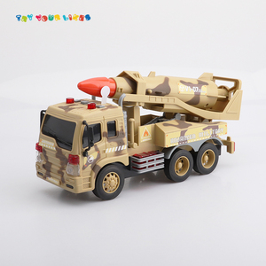 1/16 Plastic <strong>Friction</strong> Car Military Truck <strong>Toy</strong> <strong>Vehicle</strong> - Product Image 2