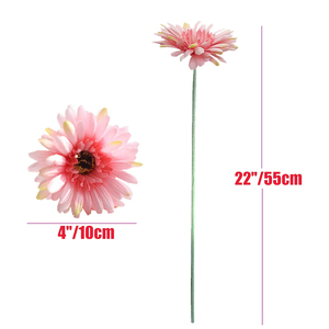 Gerberas en soie en gros, fleurs artificielles <span class=keywords><strong>de</strong></span> <span class=keywords><strong>gerbera</strong></span> pour bouquet <span class=keywords><strong>de</strong></span> mariage, bouquet <span class=keywords><strong>de</strong></span> mariée, décoration <span class=keywords><strong>de</strong></span> la maison - Product Image 2