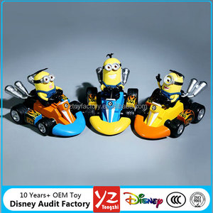 OEM de alta calidad <span class=keywords><strong>Minions</strong></span> juguetes de pvc figura para los niños que juegan, Despicable Me pvc figuras con el Coche plástico - Product Image 3