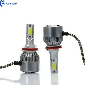 hot selling cheap price c6 led headlight waterproof h1 h3 h4 h7 h8 h9 h11 880 881 9005 9006 in auto lighting system h11 led lamp