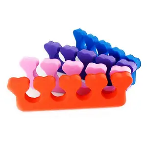 Hot selling products disposable EVA foam silicone pedicure toe finger separators